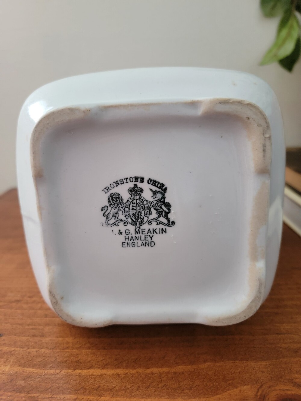 Vintage J & G Meakin Hanley England Ironstone China Large White Water  Pitcher - Picture 14 of 15